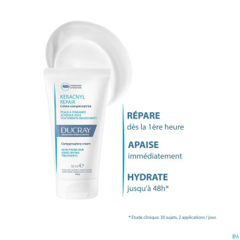Ducray keracnyl repair creme    50ml nf