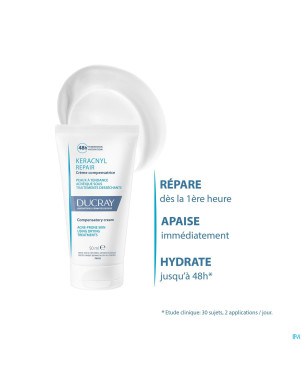 Ducray keracnyl repair creme    50ml nf