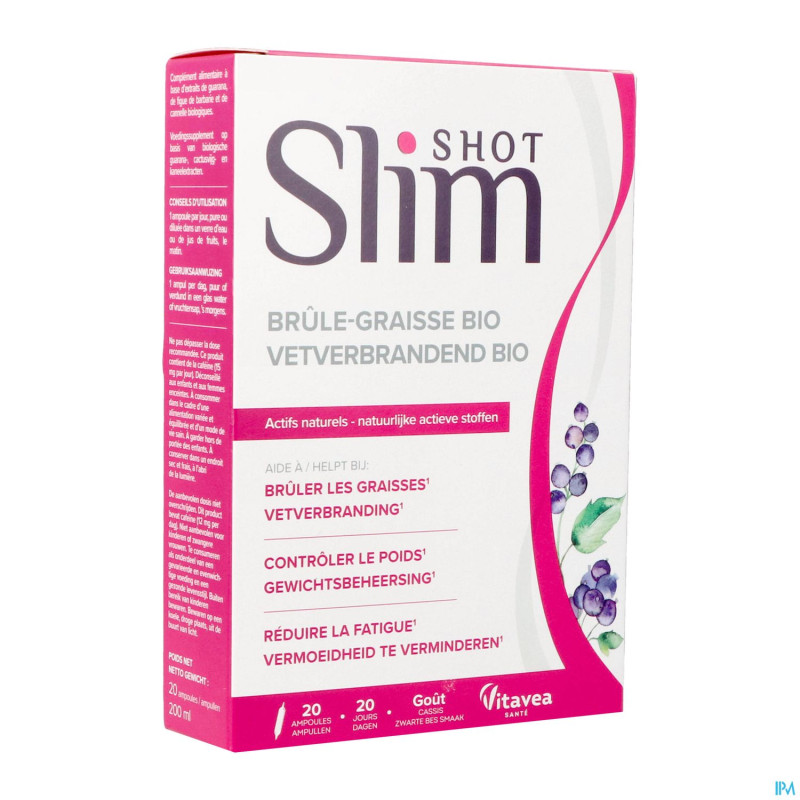 Vitavea slimshot brule graisse bio    amp 20
