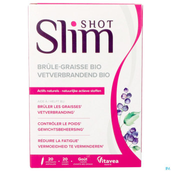 Vitavea slimshot brule graisse bio    amp 20