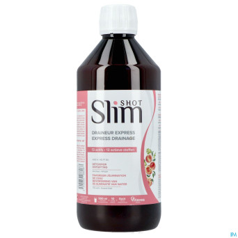 Vitavea slimshot draineur express peche    500ml