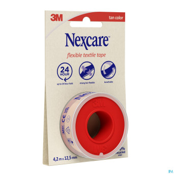 Nexcare 3m textile ruban flexi. 4,2mx12,5mm nt04-1