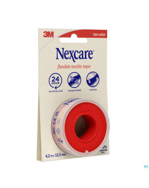 Nexcare 3m textile ruban flexi. 4,2mx12,5mm nt04-1