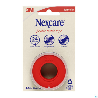 Nexcare 3m textile ruban flexi. 4,2mx12,5mm nt04-1