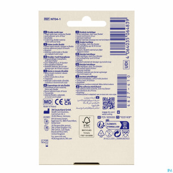 Nexcare 3m textile ruban flexi. 4,2mx12,5mm nt04-1