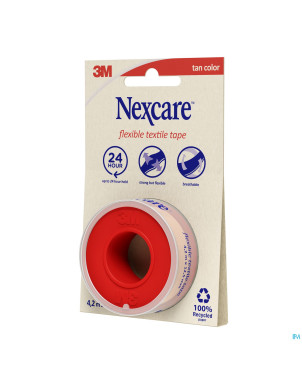 Nexcare 3m textile ruban flexi. 4,2mx12,5mm nt04-1