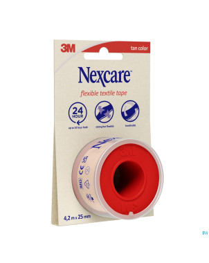 Nexcare 3m textile ruban flexible 4,2mx25mm nt04-2