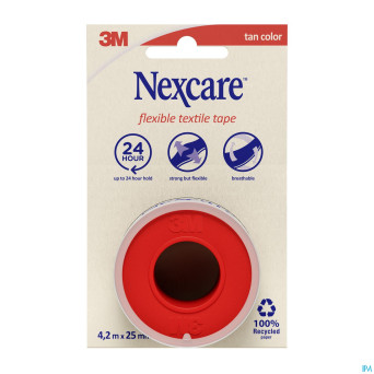 Nexcare 3m textile ruban flexible 4,2mx25mm nt04-2