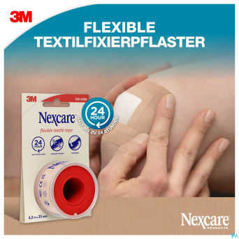 Nexcare 3m textile ruban flexible 4,2mx25mm nt04-2