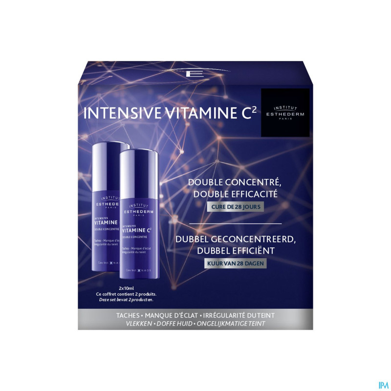 Esthederm coffret intensive vitamine serum  2x10ml