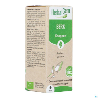 Herbalgem bouleau bio melange    30ml