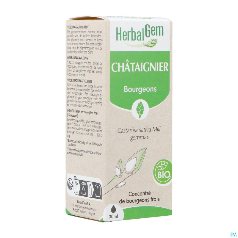 Herbalgem chataign bio    30ml