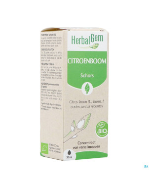 Herbalgem citronnier bio    30ml