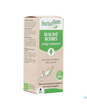 Herbalgem myrtilles bio    30ml