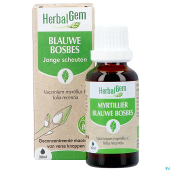 Herbalgem myrtilles bio    30ml
