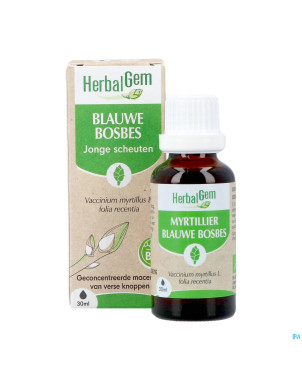 Herbalgem myrtilles bio    30ml