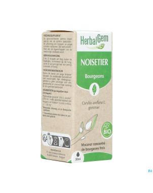Herbalgem noisetier bio    30ml