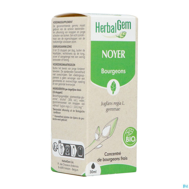 Herbalgem noyer bio    30ml