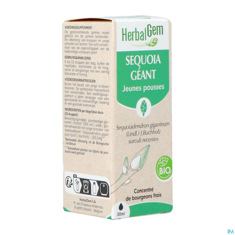 Herbalgem sequoia bio    30ml