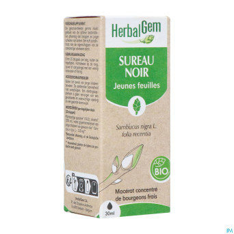 Herbalgem sureau noir bio    30ml