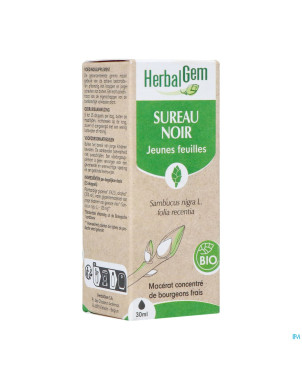 Herbalgem sureau noir bio    30ml
