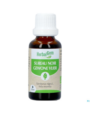 Herbalgem sureau noir bio    30ml