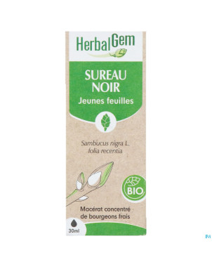 Herbalgem sureau noir bio    30ml