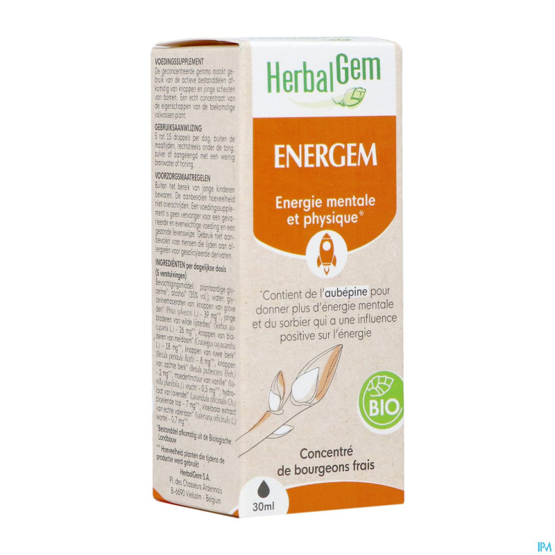 Herbalgem energem bio    30ml
