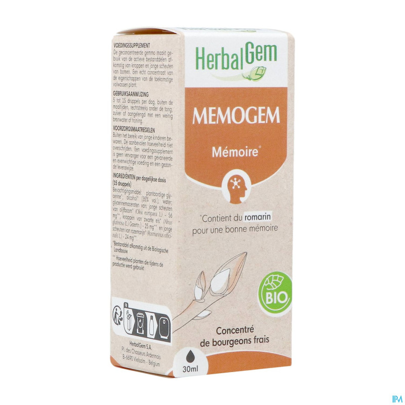 Herbalgem memogem bio    30ml
