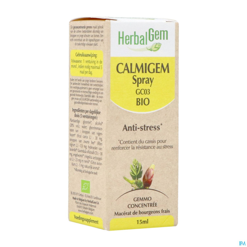 Herbalgem calmigem spray bio   15ml