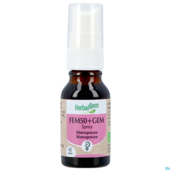 Herbalgem fem50+ gem spray bio 15ml