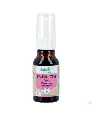 Herbalgem fem50+ gem spray bio 15ml
