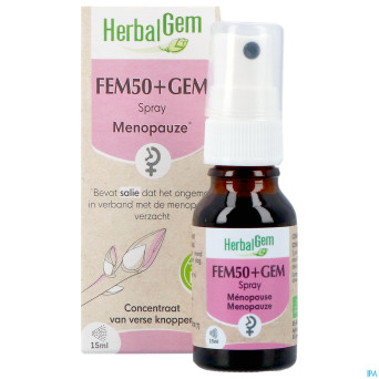 Herbalgem fem50+ gem spray bio 15ml