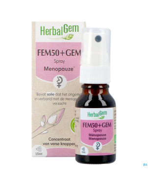 Herbalgem fem50+ gem spray bio 15ml
