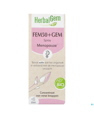Herbalgem fem50+ gem spray bio 15ml
