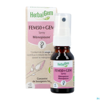 Herbalgem fem50+ gem spray bio 15ml
