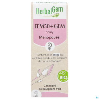 Herbalgem fem50+ gem spray bio 15ml