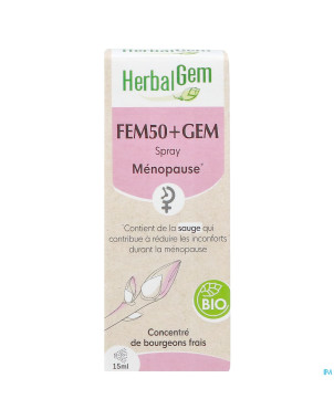 Herbalgem fem50+ gem spray bio 15ml