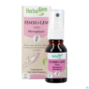 Herbalgem fem50+ gem spray bio 15ml
