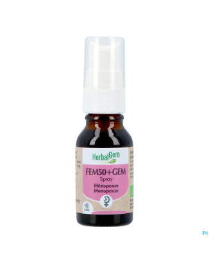 Herbalgem fem50+ gem spray bio 15ml
