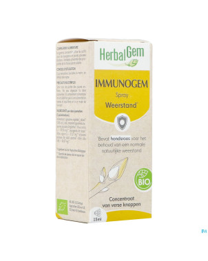 Herbalgem immunogem spray bio  15ml