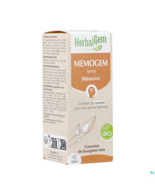 Herbalgem memogem spray bio    15ml