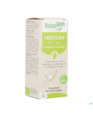 Herbalgem midog fort spray bio 15ml