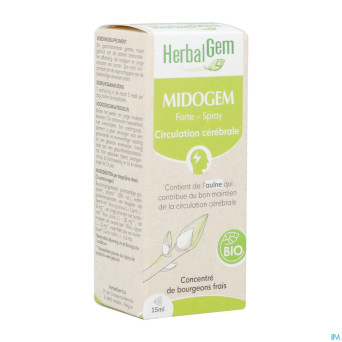 Herbalgem midog fort spray bio 15ml