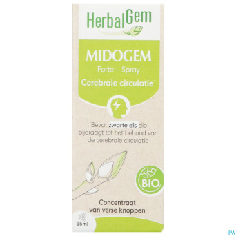 Herbalgem midog fort spray bio 15ml