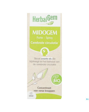Herbalgem midog fort spray bio 15ml