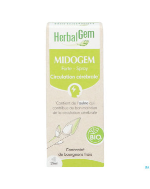 Herbalgem midog fort spray bio 15ml