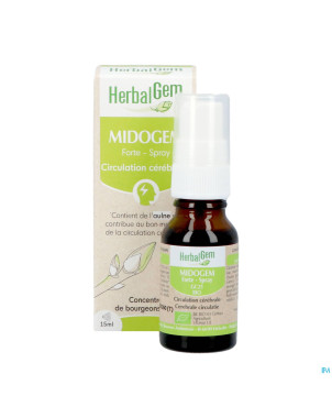 Herbalgem midog fort spray bio 15ml