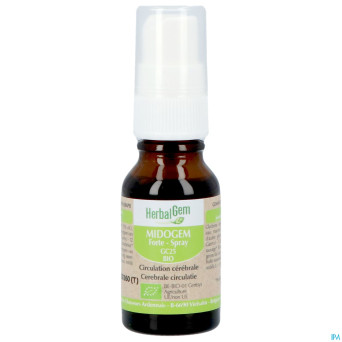 Herbalgem midog fort spray bio 15ml
