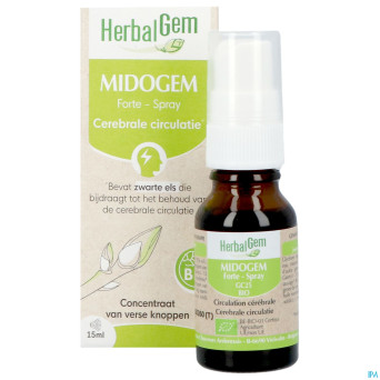 Herbalgem midog fort spray bio 15ml